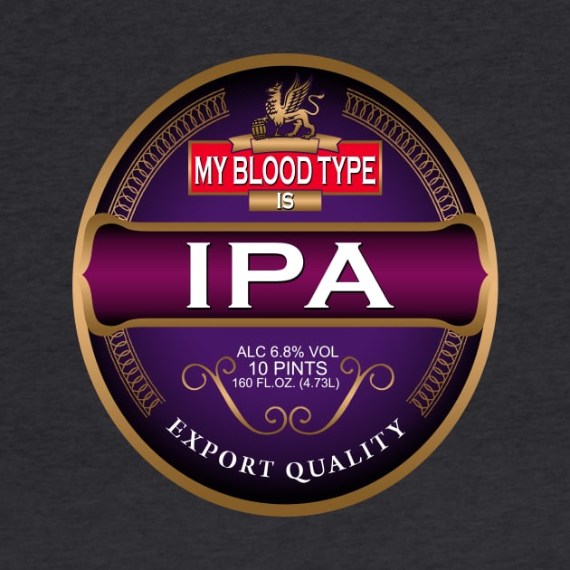 My Blood Type Is IPA by Basement Mastermind by BasementMaster